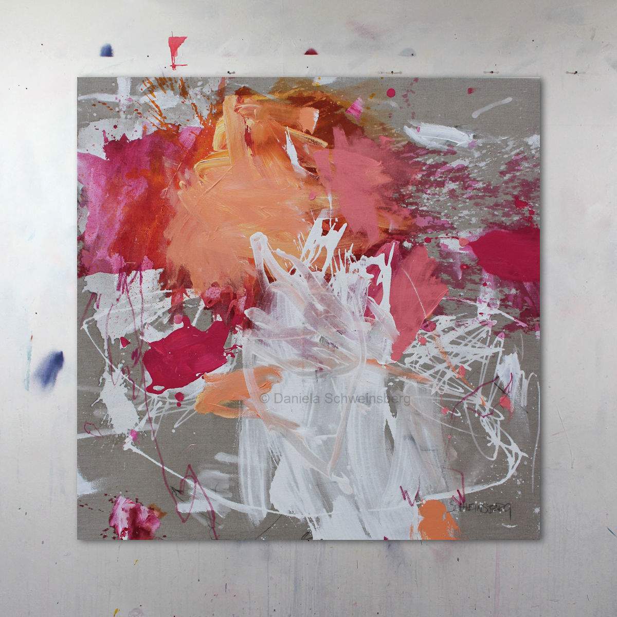 I JUST CAN'T GET ENOUGH (PINK) by Daniela Schweinsberg  Image: Installation view