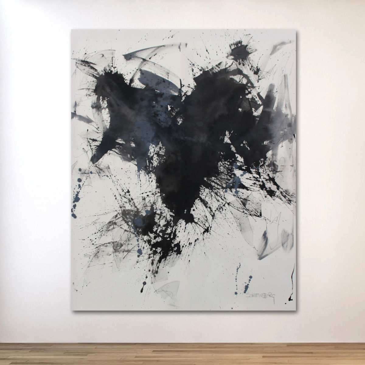 THINK II (BLACK) by Daniela Schweinsberg  Image: Installation view