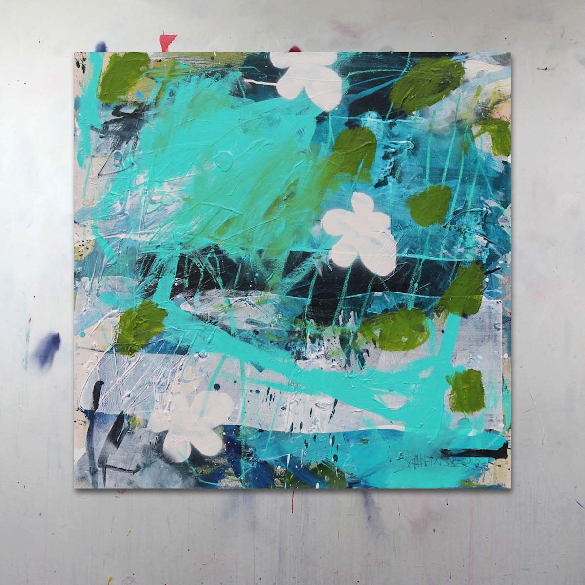 I PROMISED YOU FLOWERS by Daniela Schweinsberg  Image: Installation view