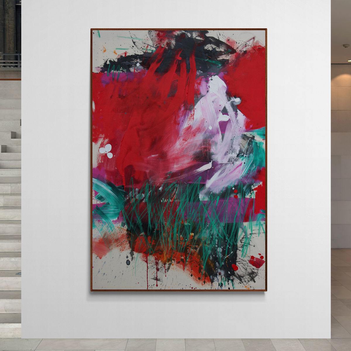 OF LUSCIOUS RED AND SAPPY GREEN by Daniela Schweinsberg  Image: Installation view