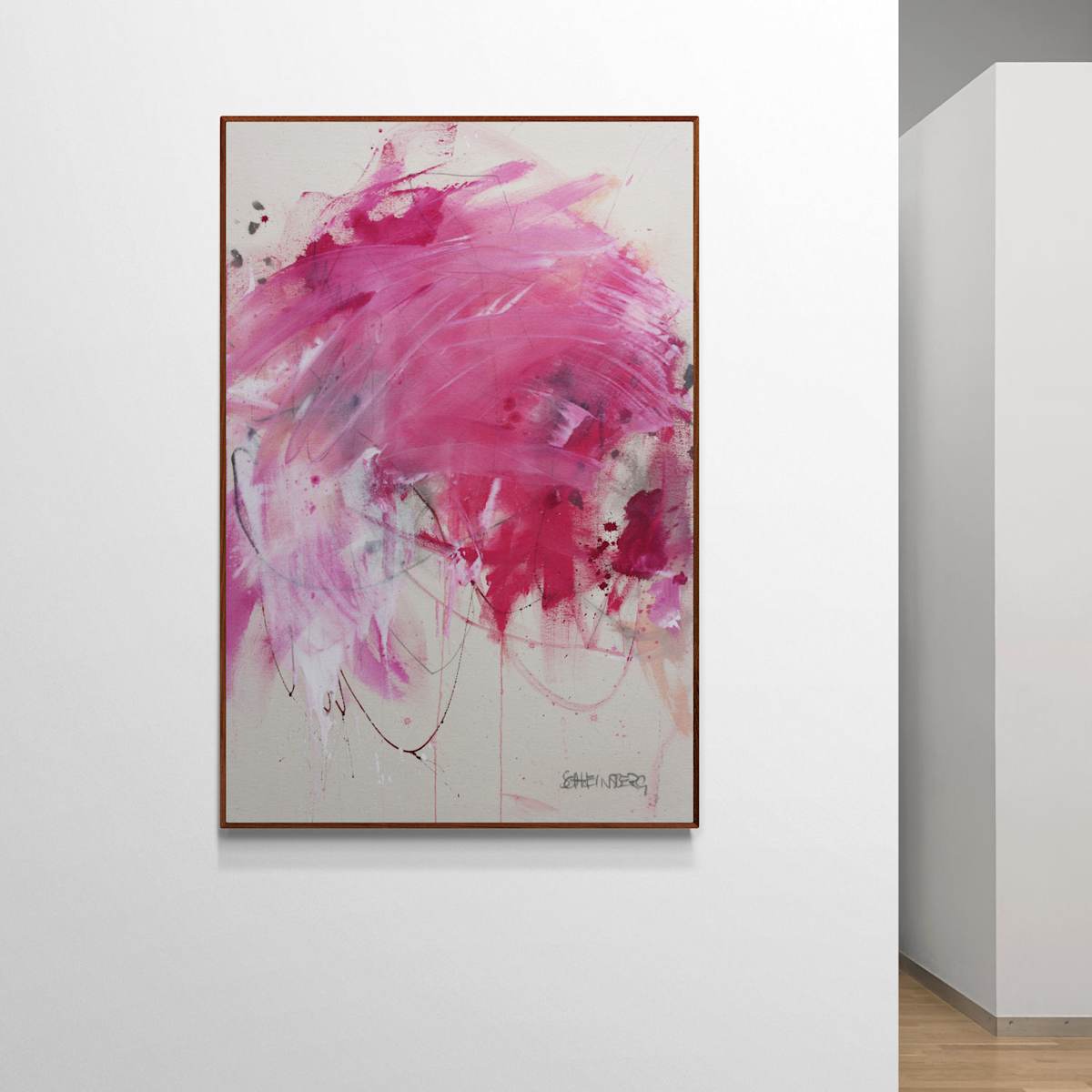 CHOOSE LOVE III by Daniela Schweinsberg  Image: Installation view