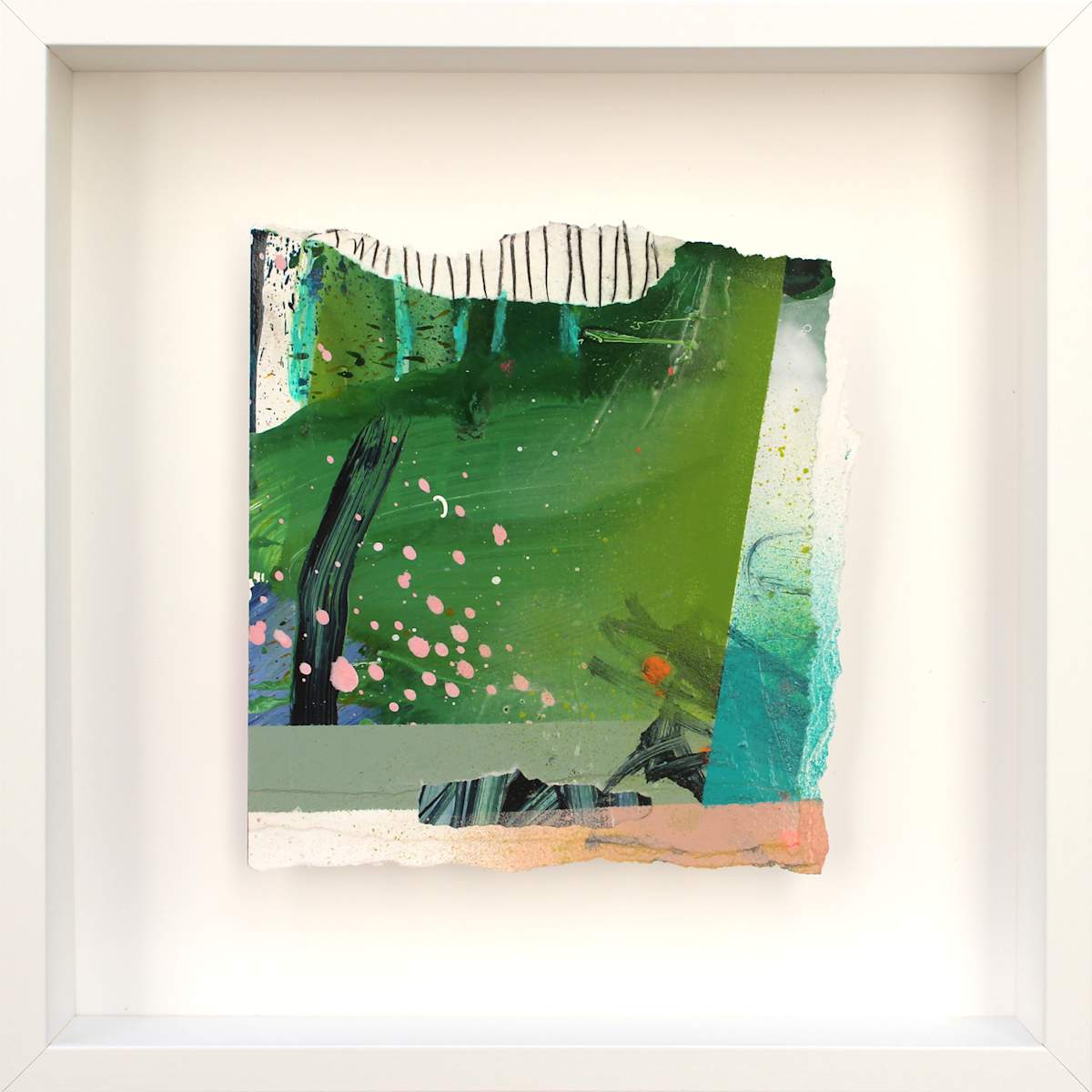 ABSTRACT SNAPSHOTS - URBAN JUNGLE V by Daniela Schweinsberg  Image: Full frontal, framed
