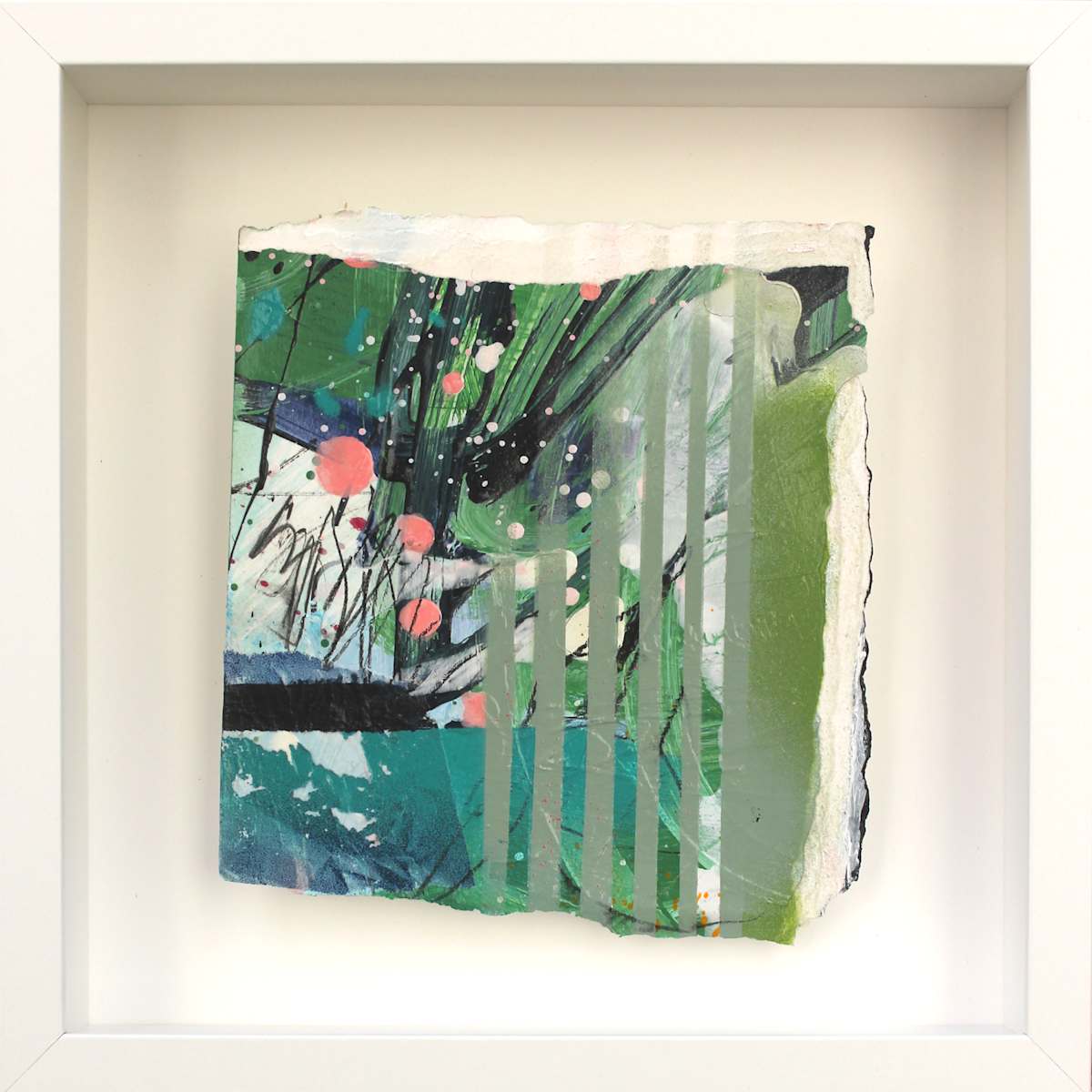 ABSTRACT SNAPSHOTS - URBAN JUNGLE VII by Daniela Schweinsberg  Image: Full frontal, framed