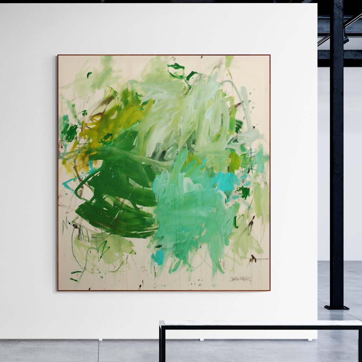 I KNOW THAT SOMETHING GOOD IS GONNA HAPPEN by Daniela Schweinsberg  Image: Installation view