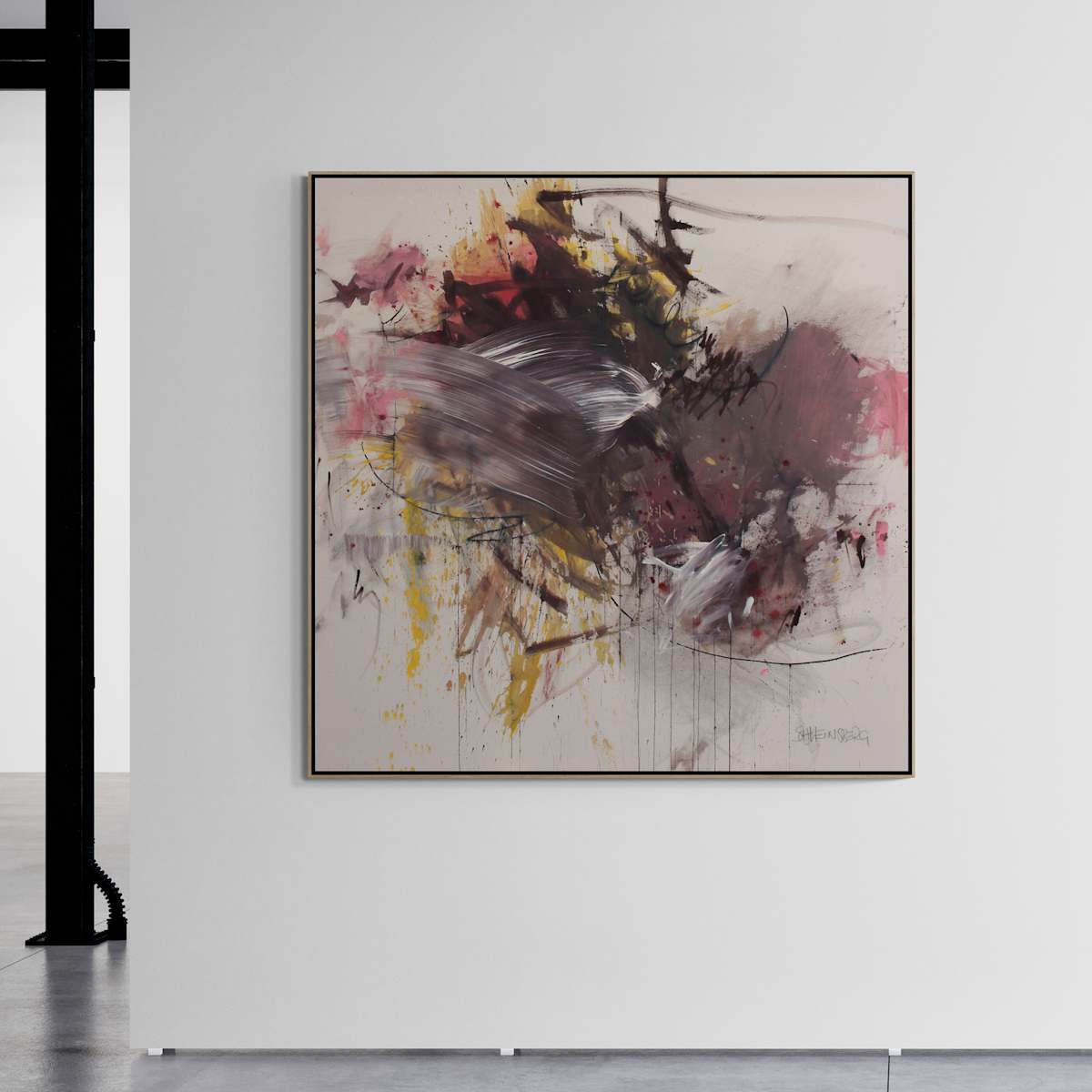 VELVET EVENING GLOW by Daniela Schweinsberg  Image: Installation view