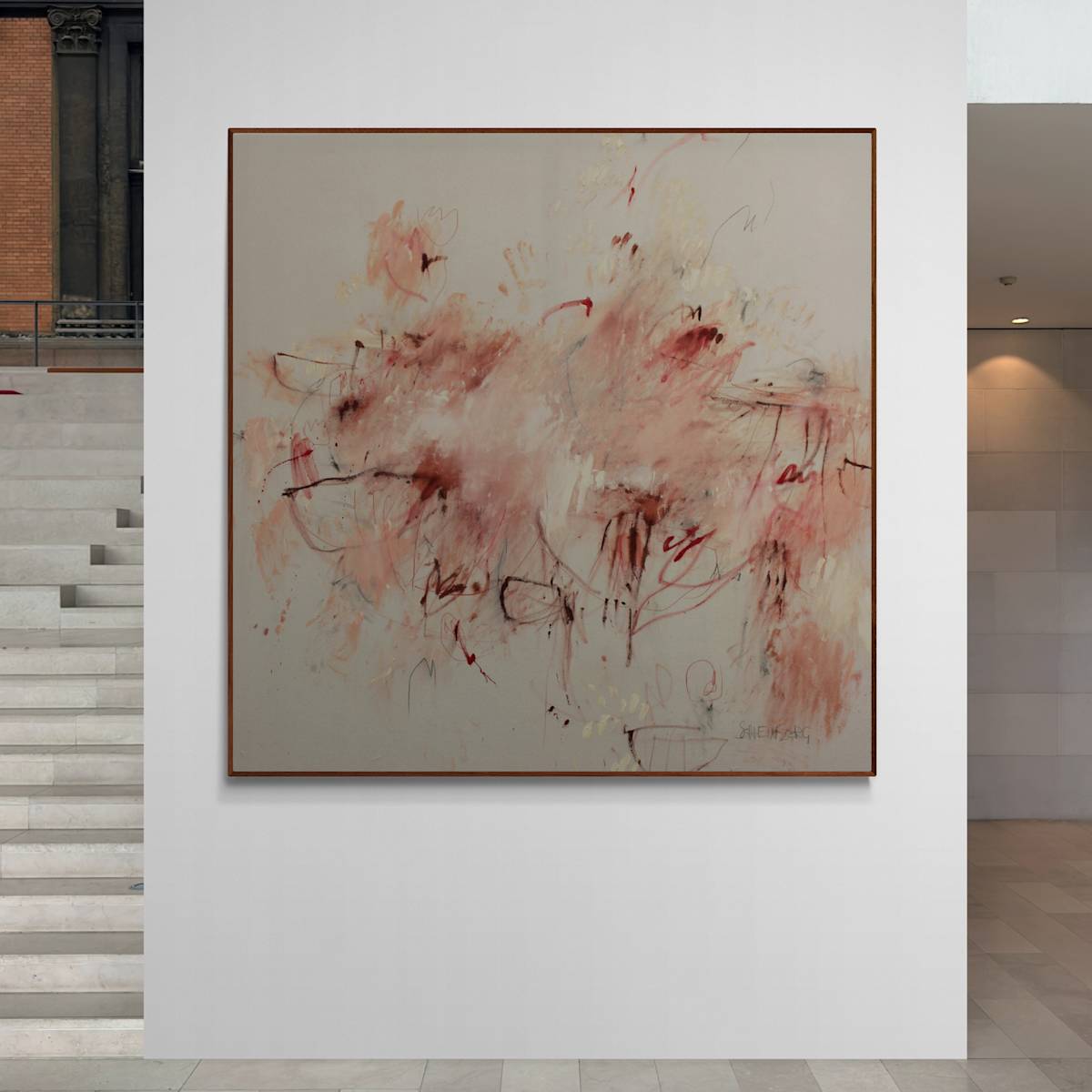 SOMEWHERE BEYOND THE PINK by Daniela Schweinsberg  Image: Installation view