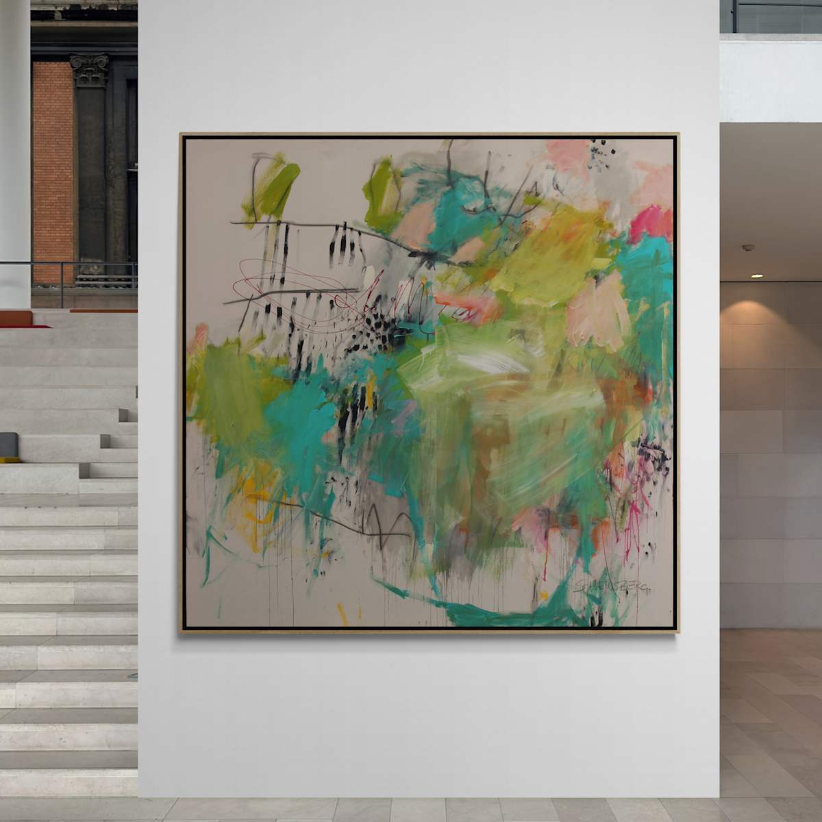 SUMMER'S HEART (MAXIMUM LUSH) by Daniela Schweinsberg  Image: Installation view