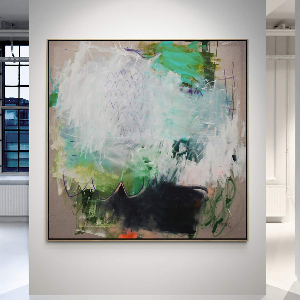 Just Breathe 2 by Daniela Schweinsberg  Image: Installation view