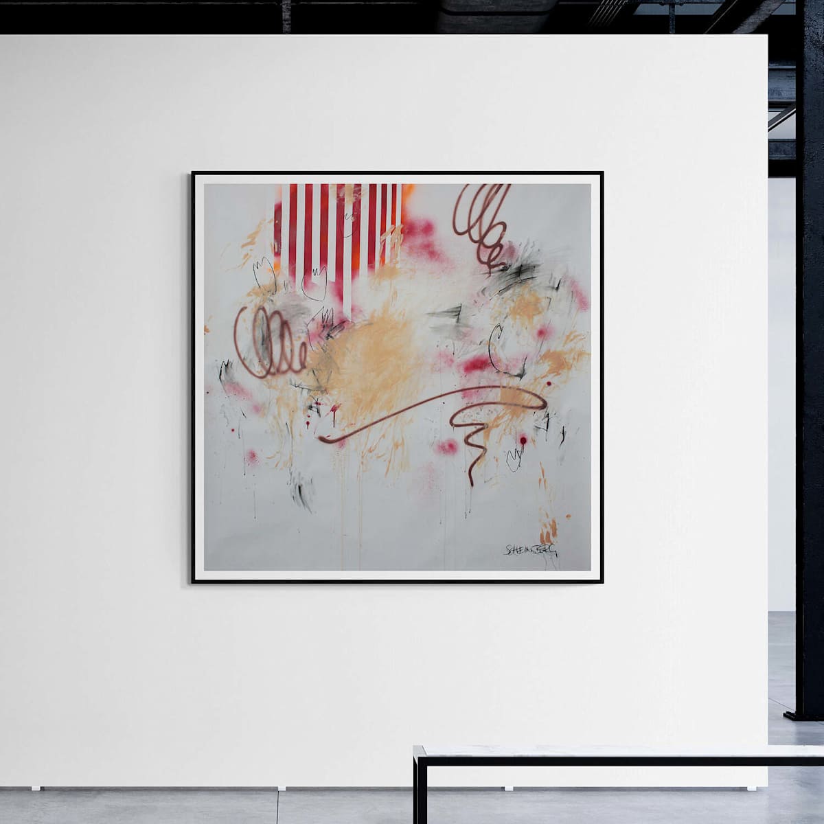 She Paints Outside the Lines II by Daniela Schweinsberg, Image 1.