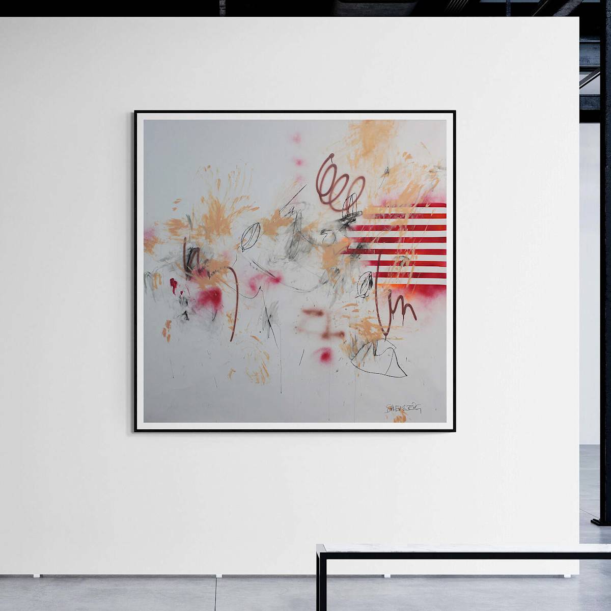 She Paints Outside the Lines III by Daniela Schweinsberg, Image 1.