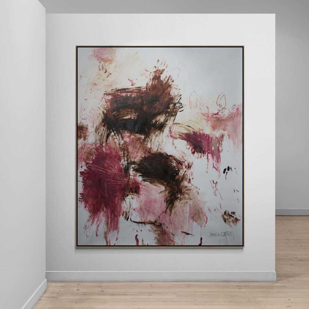 She Paints Outside the Lines IV by Daniela Schweinsberg, Image 1.