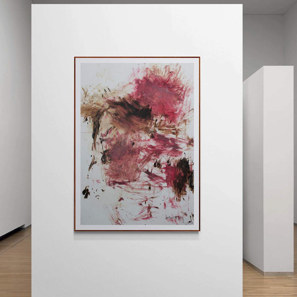 She Paints Outside the Lines VI by Daniela Schweinsberg, Image 1.