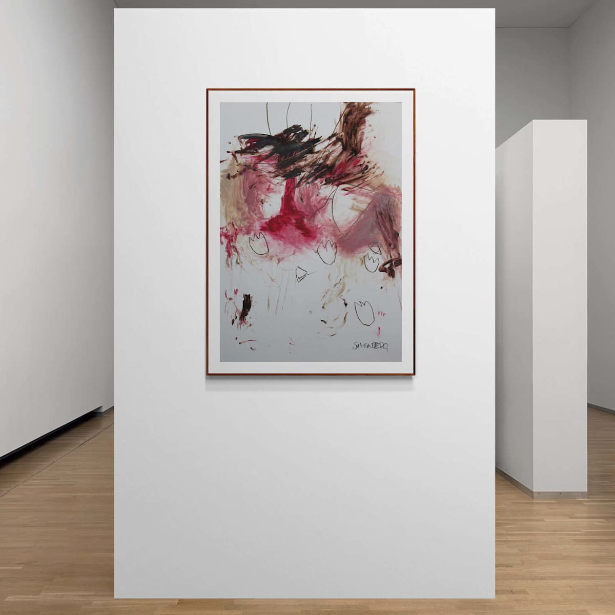 She Paints Outside the Lines VIII by Daniela Schweinsberg, Image 1.