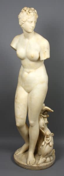 Italian School, Grand Tour Marble of the Medici Venus 