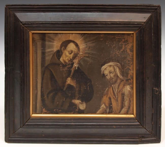 Spanish or Mexican School, St. Anthony and Beggar 
