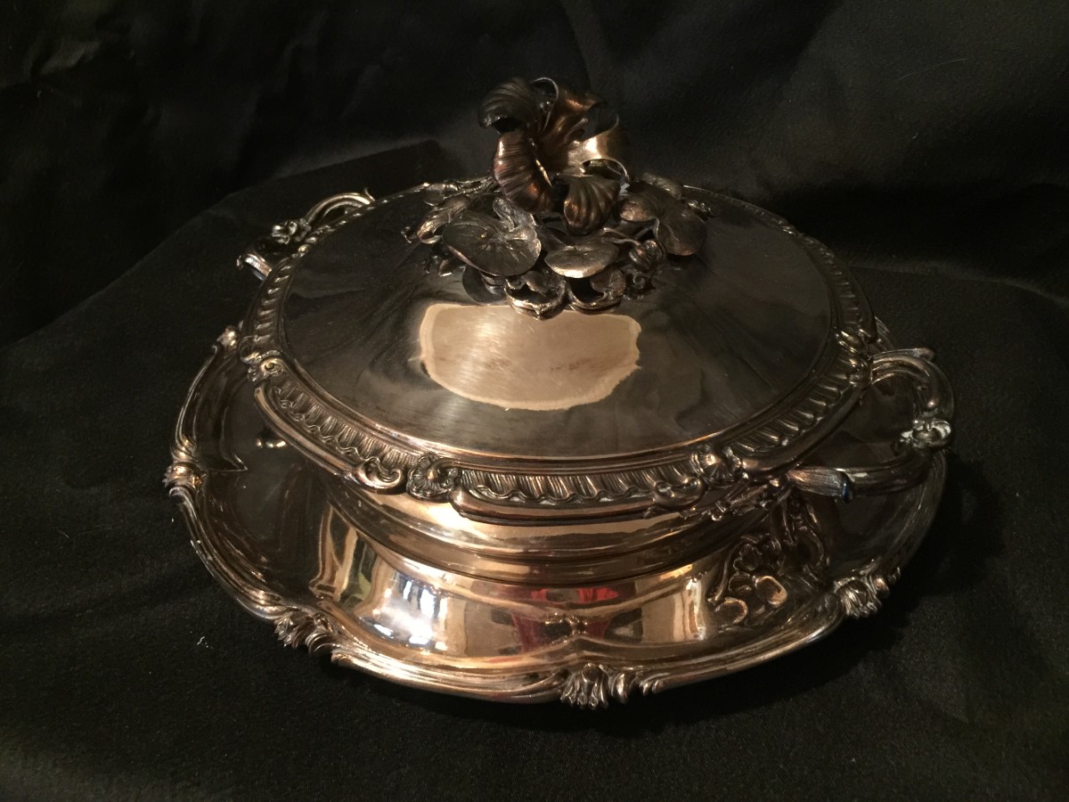 Christofle, Silver Plated Vegetable Tureen 