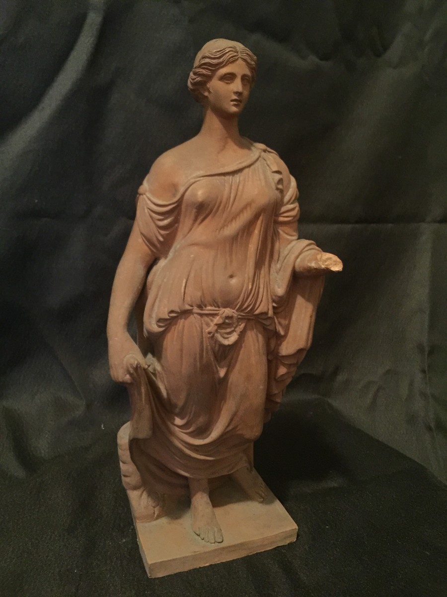 Italian, Grand Tour Terracotta Figure of Farnese Flora, 19thC 