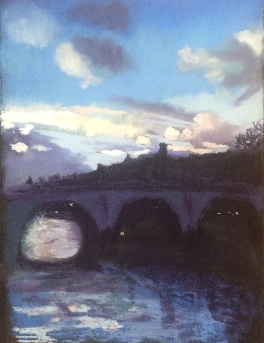 Quai D'Anjou, Paris by Anne Emerson 