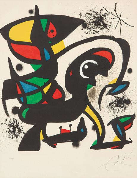 Colpir Sense Nafrar IV by Joan Miró (Sin Certificar), Image 1.