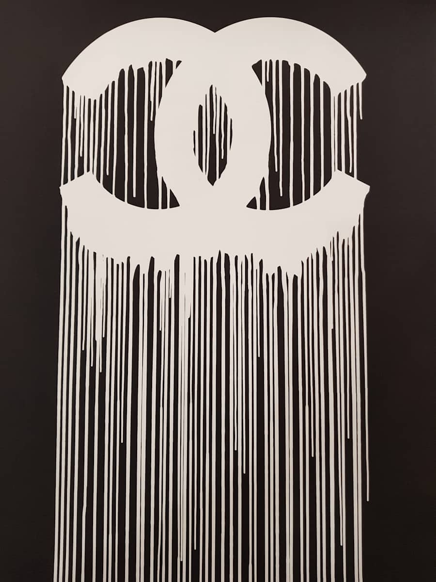 Liquidated Chanel by Zevs Zevs 