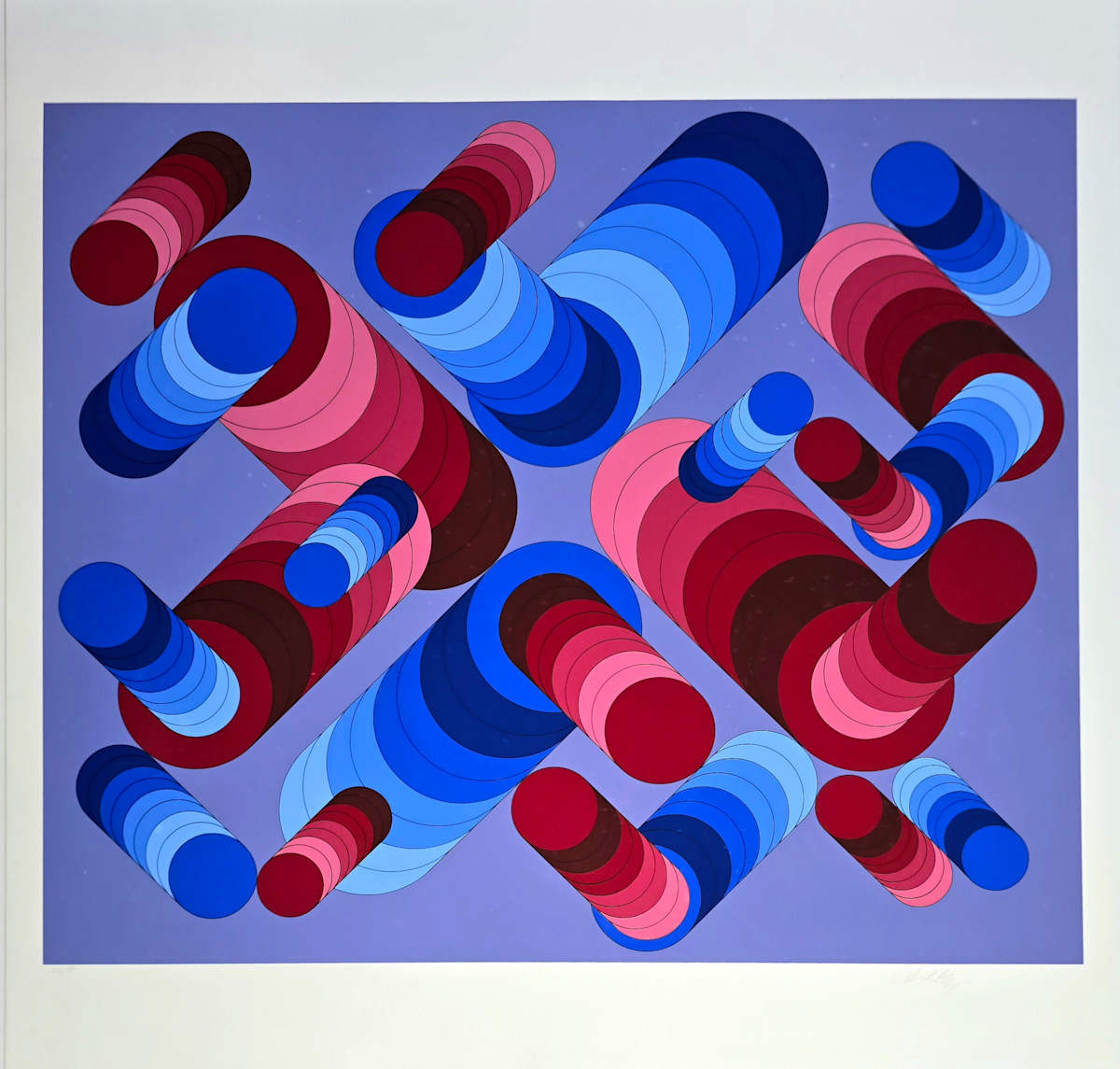 Stridim by Victor Vasarely 