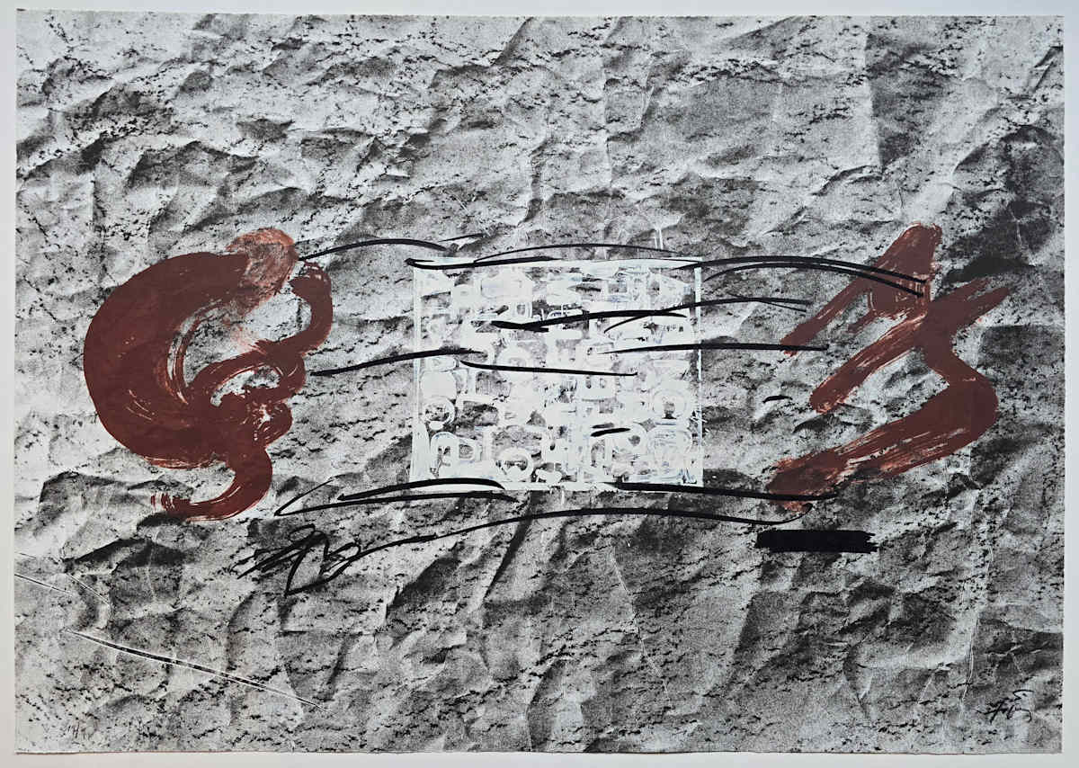 Suite 63 x 90 #10 by Antoni Tàpies 