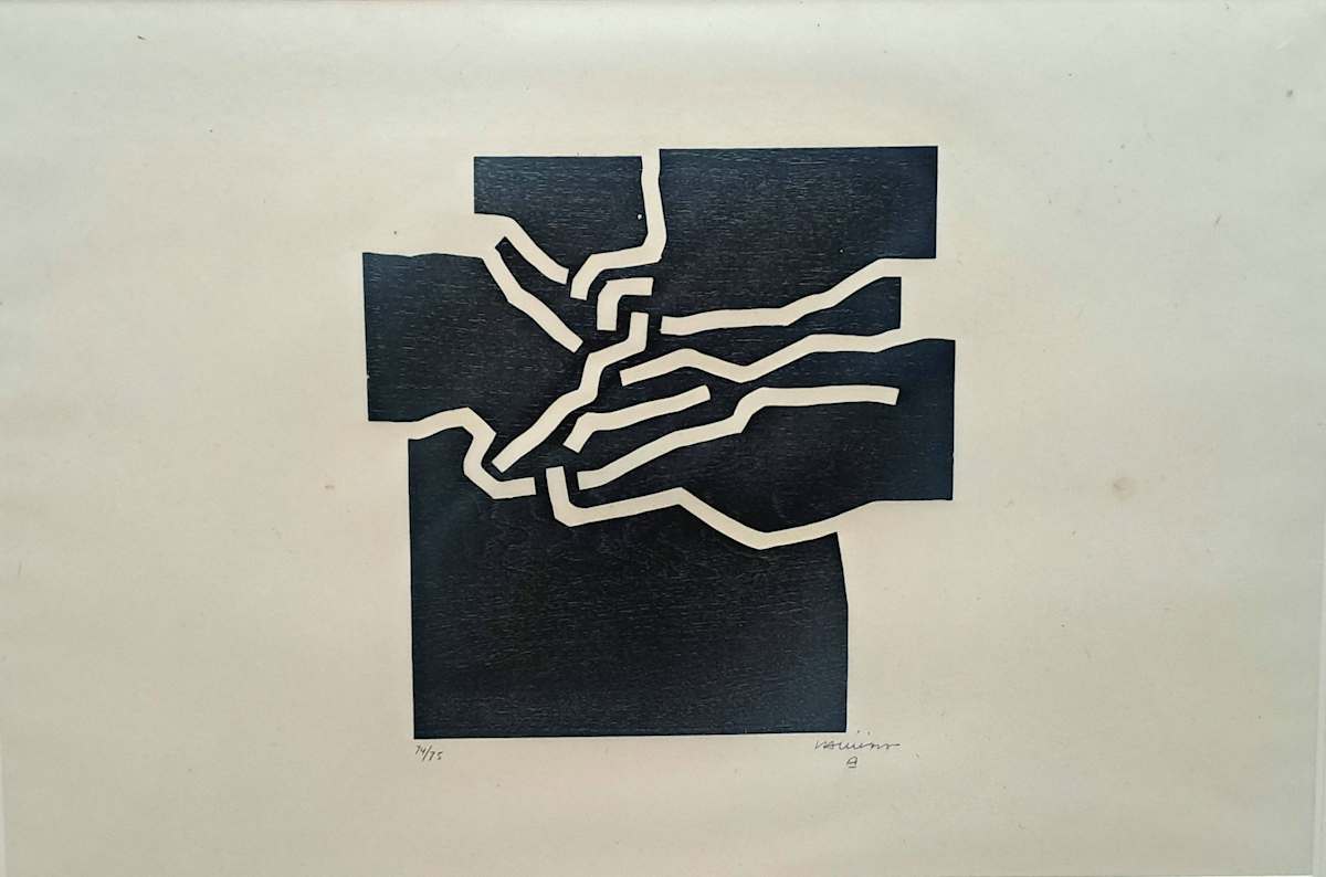 Beltza IV by Eduardo Chillida 