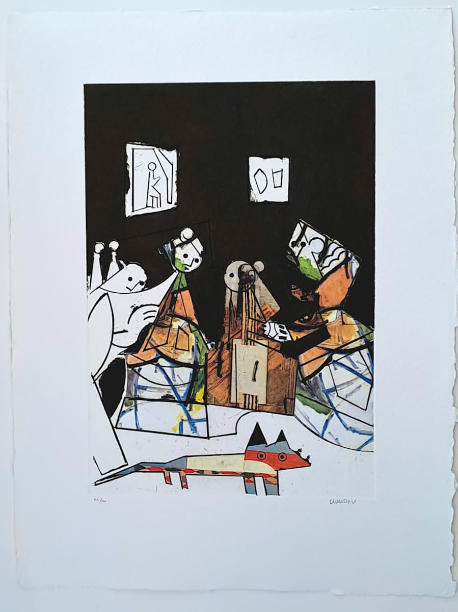 El cubismo como pretexto #2 (62/100) by Manolo Valdés 