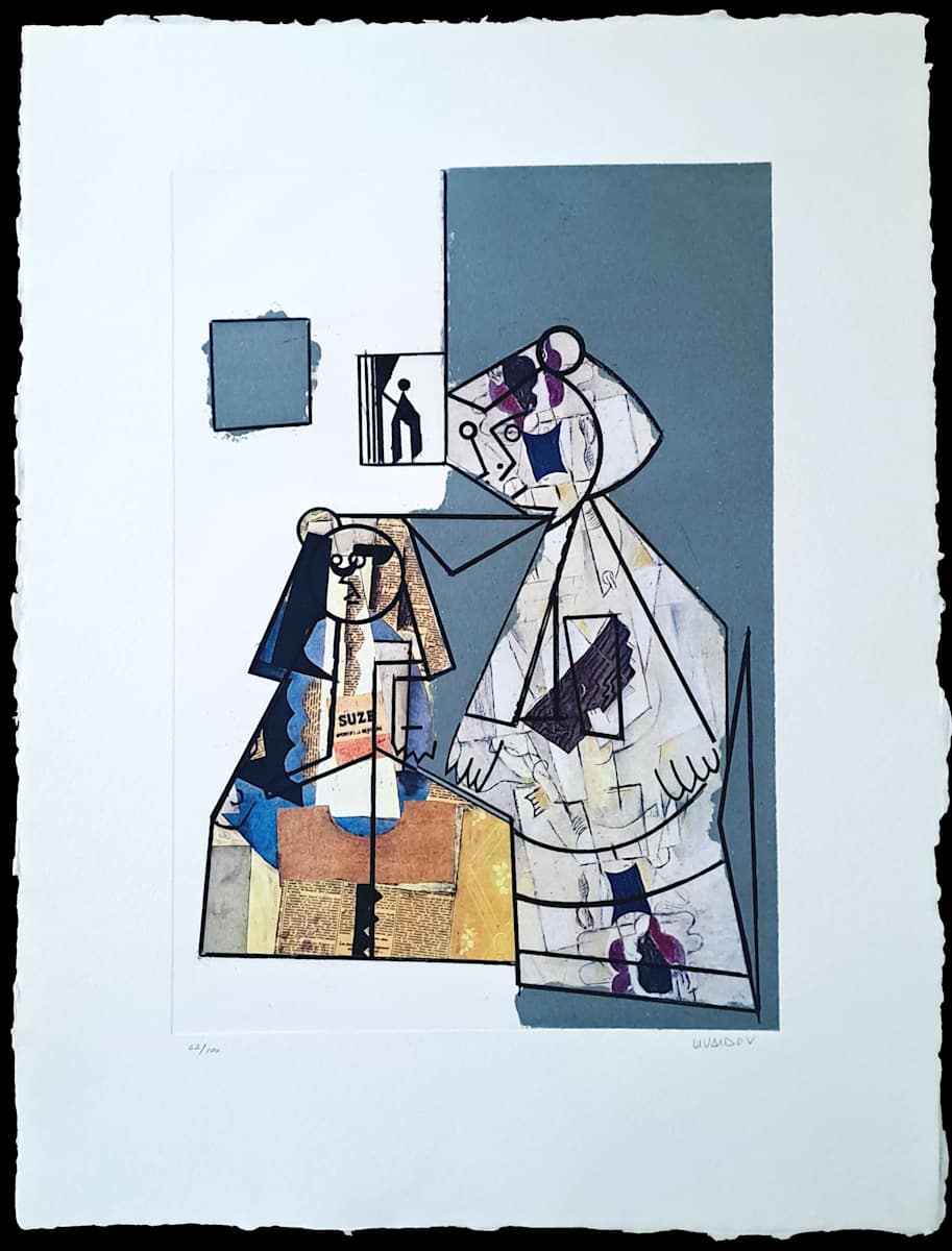 El Cubismo como Pretexto #11 by Manolo Valdés 