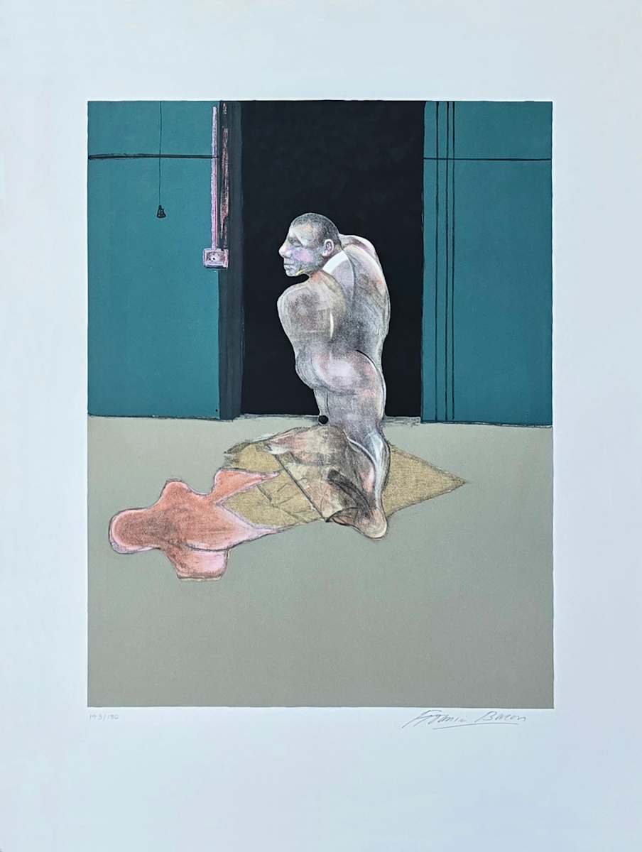 Étude pour un Portrait de John Edwards by Francis Bacon 