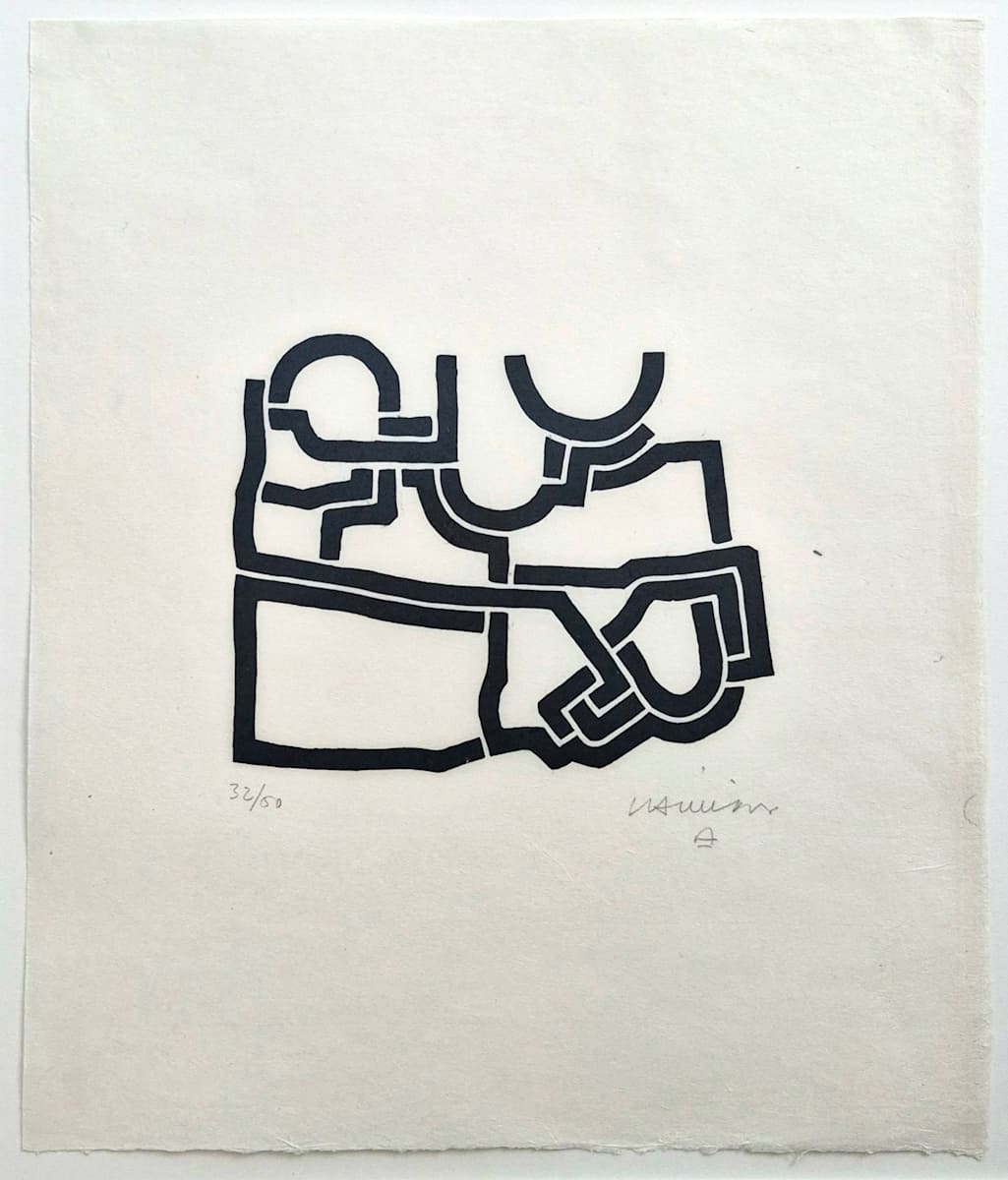 'Más Allá' X by Eduardo Chillida, Image 1.