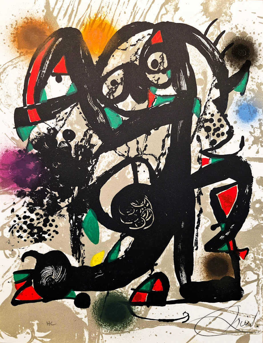 Joan Miró Lithographe III (M.1118) by Joan Miró, Image 5.
