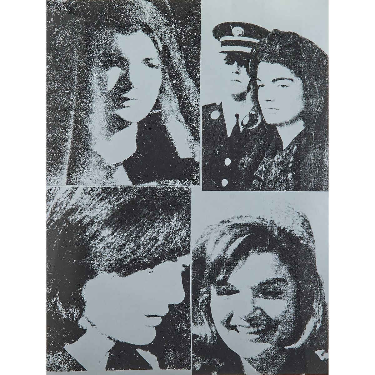 Jacqueline Kennedy III (Jackie III) by Andy Warhol, Image 2.