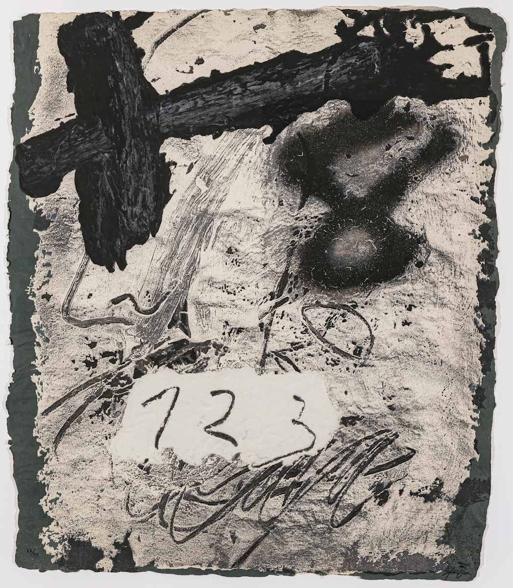 Informal by Antoni Tàpies 