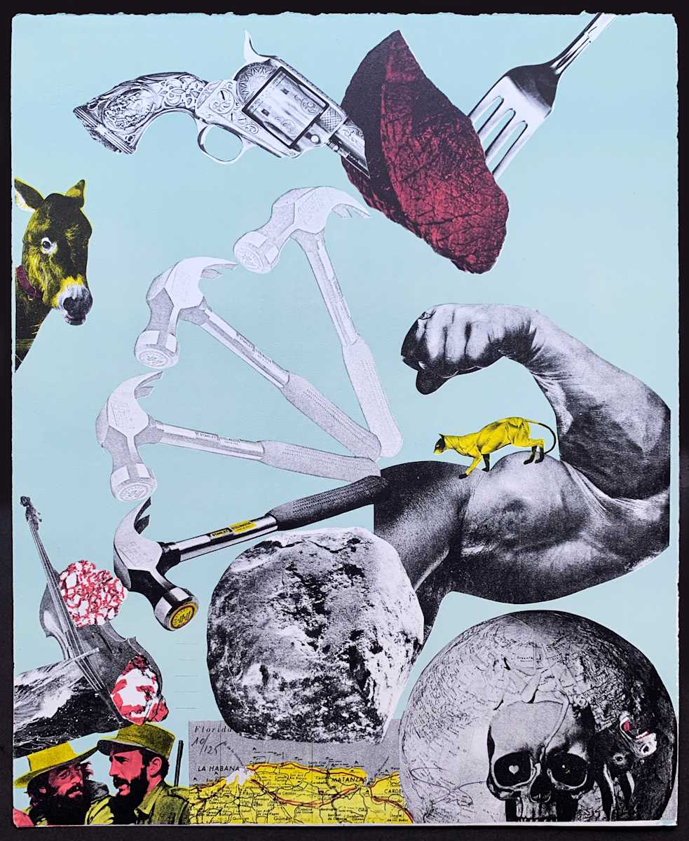 Il Círculo de Piedra by Gudmundur Erró, Image 1.