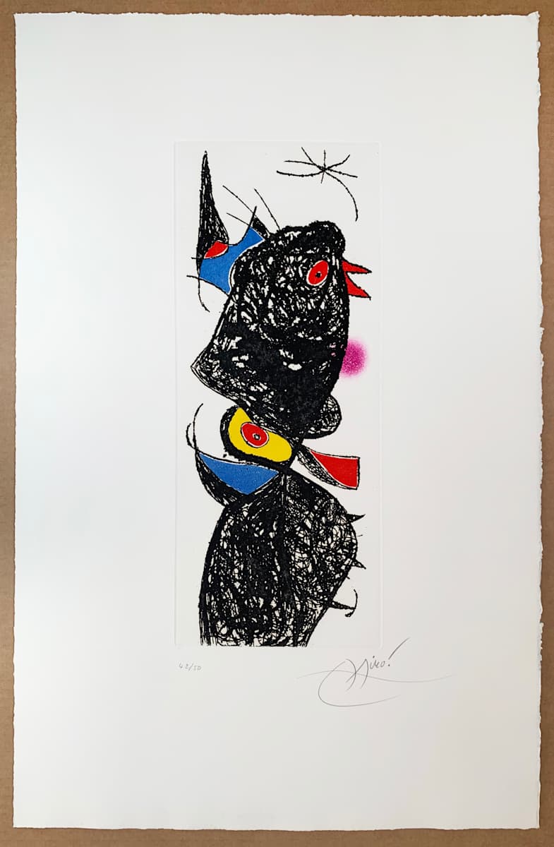 Le Coq de Bruyère (El Urugallo)  - 42/50 by Joan Miró 