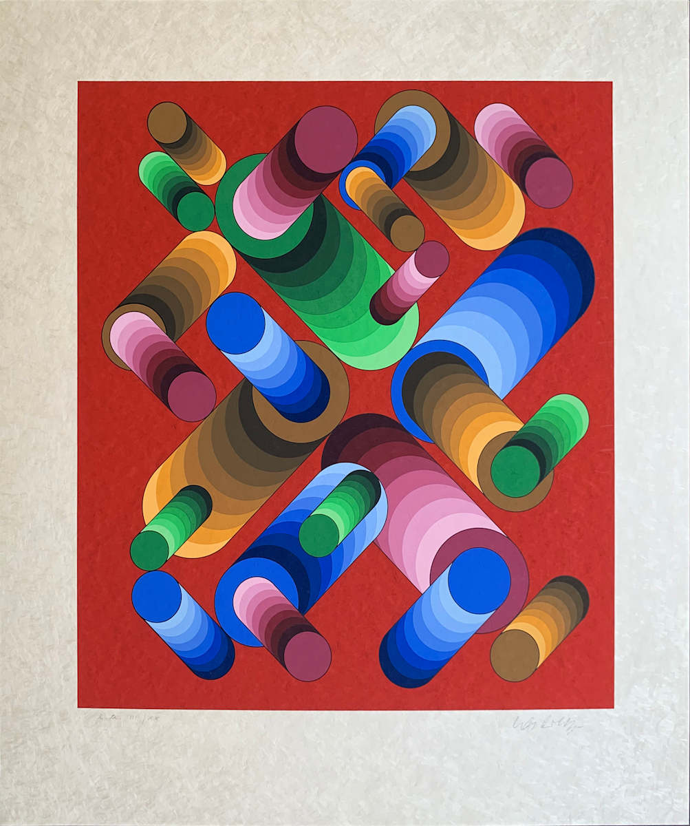 Oslop 3 by Victor Vasarely 
