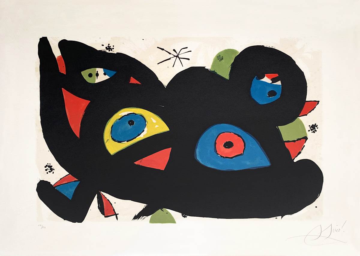 Gat Asturat by Joan Miró 