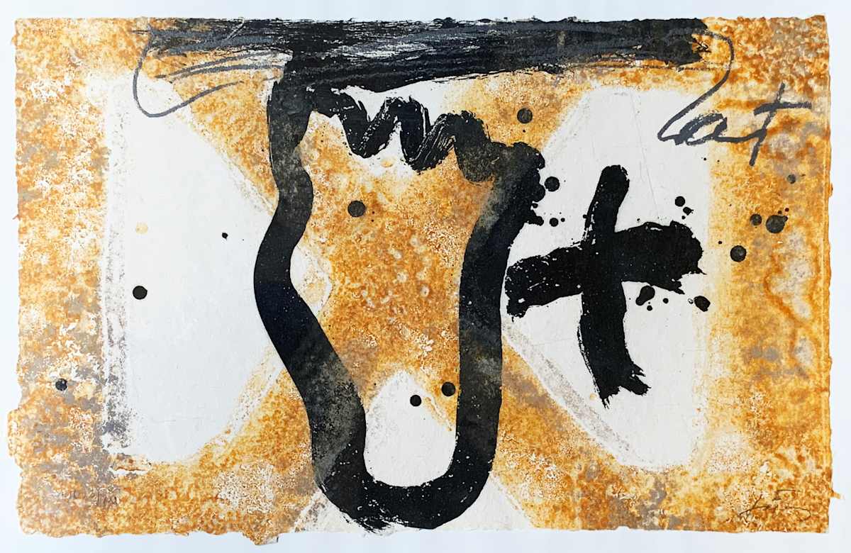 Cahier Henry D.Thoreau by Antoni Tàpies 