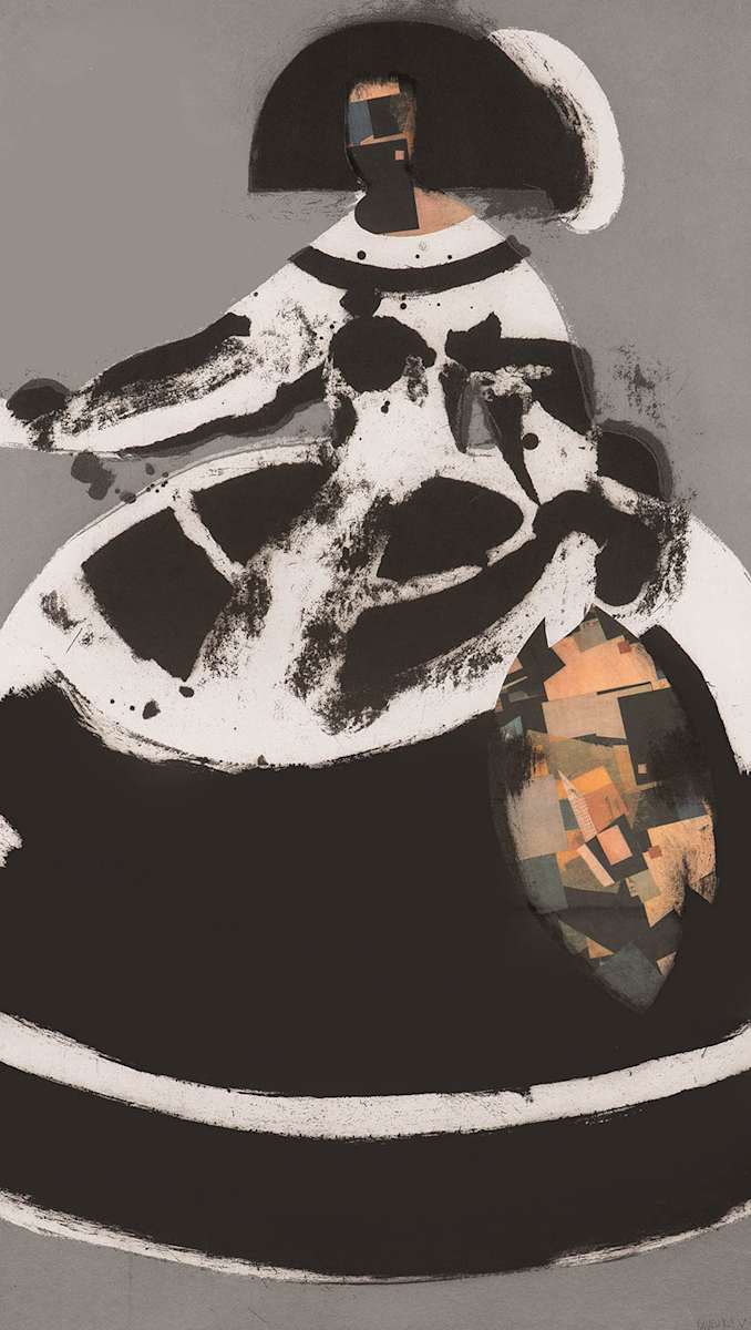 Reina Mariana I by Manolo Valdés, Image 2.