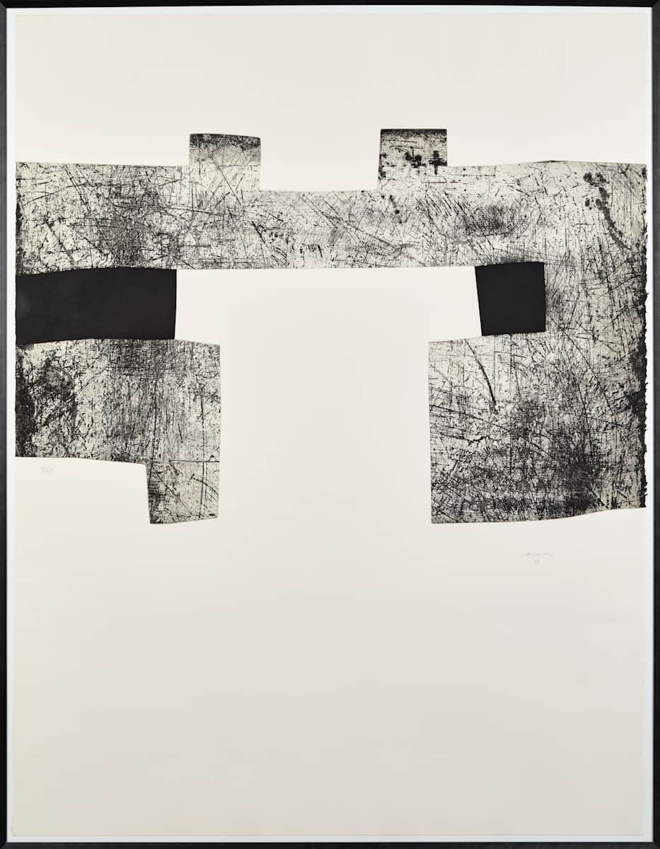 Zubi-Aundi (9/50) by Eduardo Chillida 