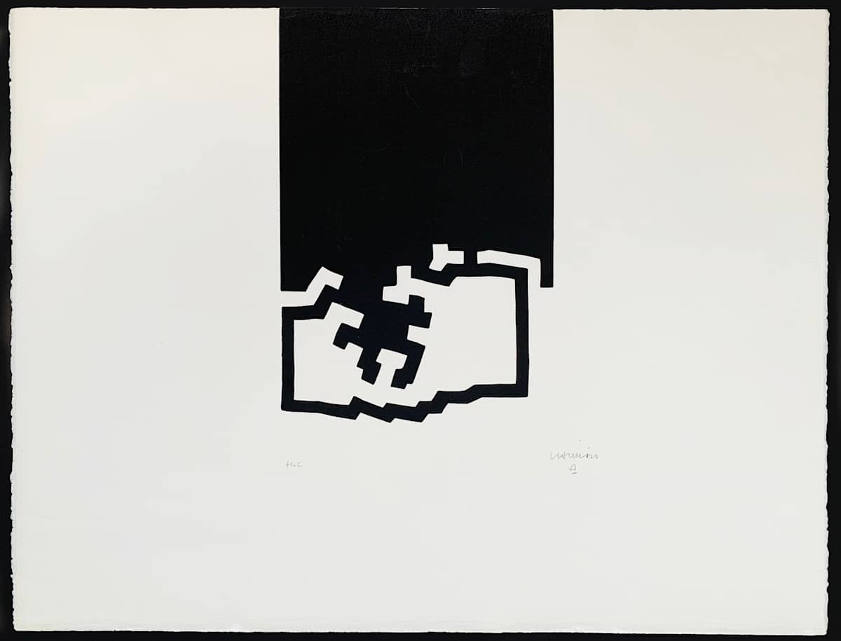 Sin Título (K.77014) (ejemplar HC) by Eduardo Chillida 