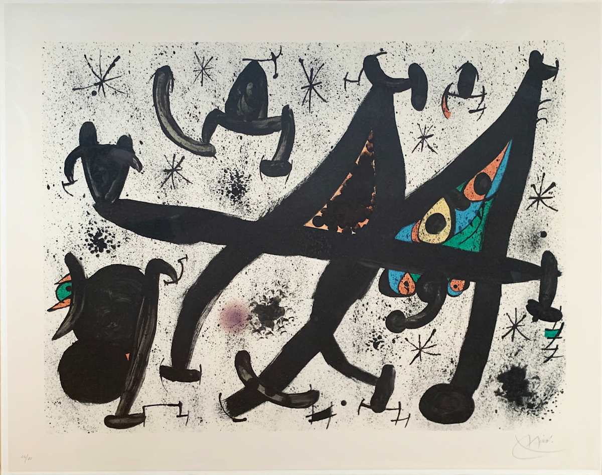 Homenatge a Joan Prats (M.725) by Joan Miró (Sin Certificar), Image 5.