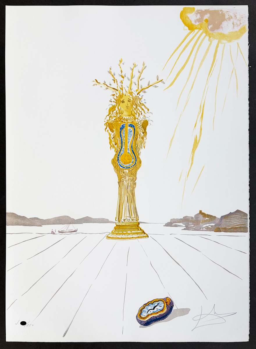 Barometer Woman (Time) by Salvador Dalí, Image 11.