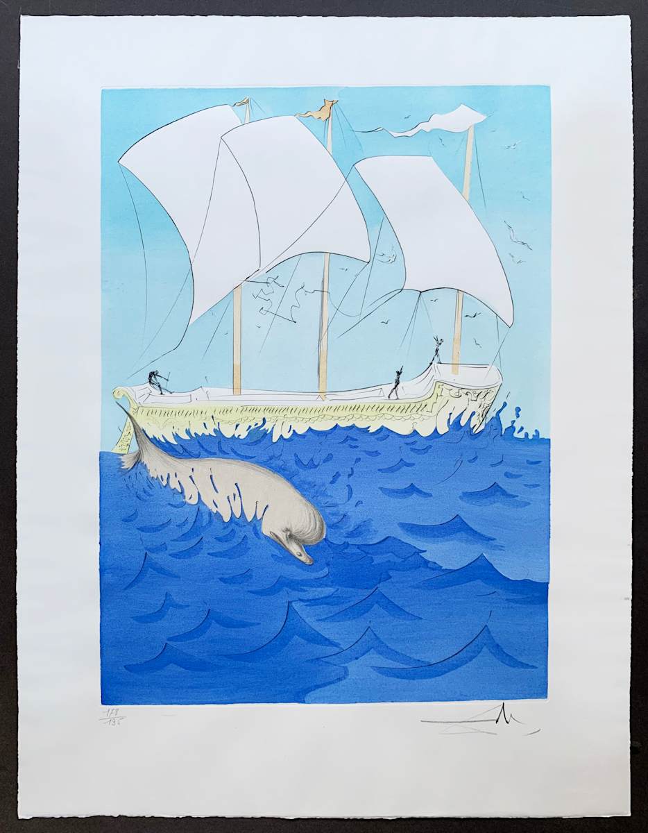 'Zabulon' (Zebulun) - 'Twelve Tribes of Israel' by Salvador Dalí 