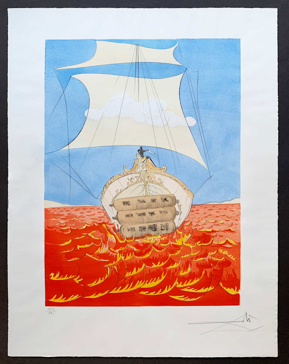 'Lévi' (Levi) - 'Twelve Tribes of Israel' by Salvador Dalí 