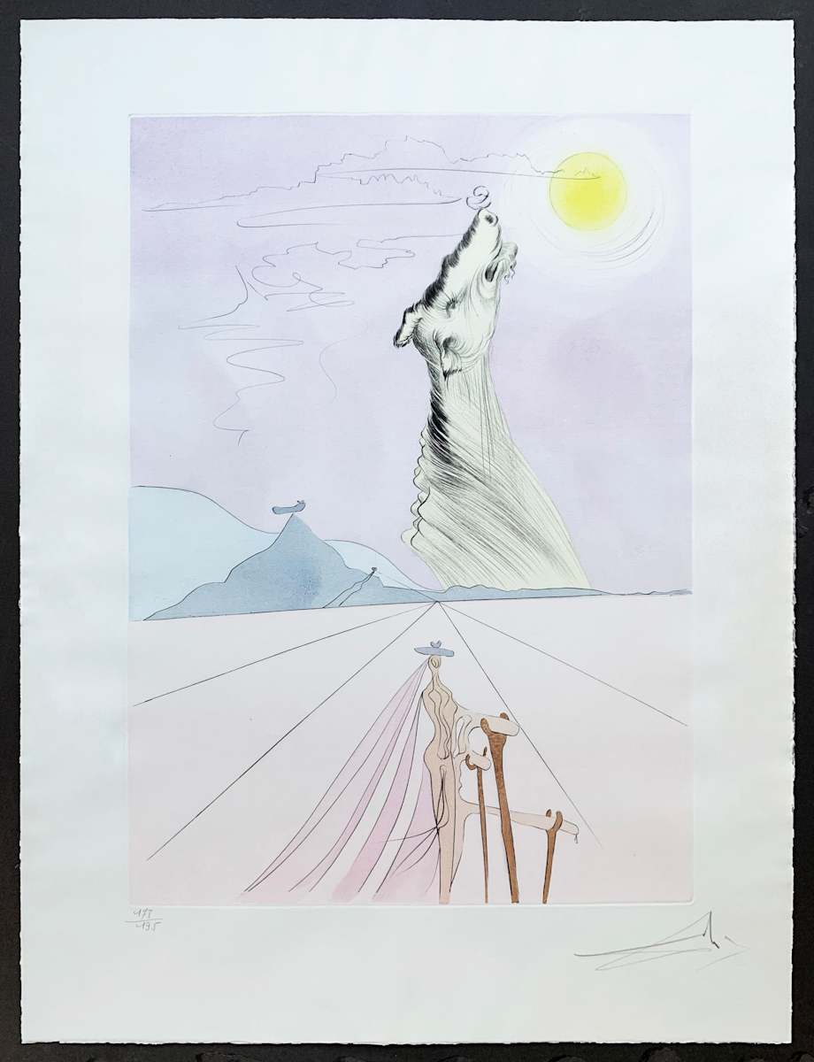 'Benjamin' - 'Twelve Tribes of Israel' by Salvador Dalí 