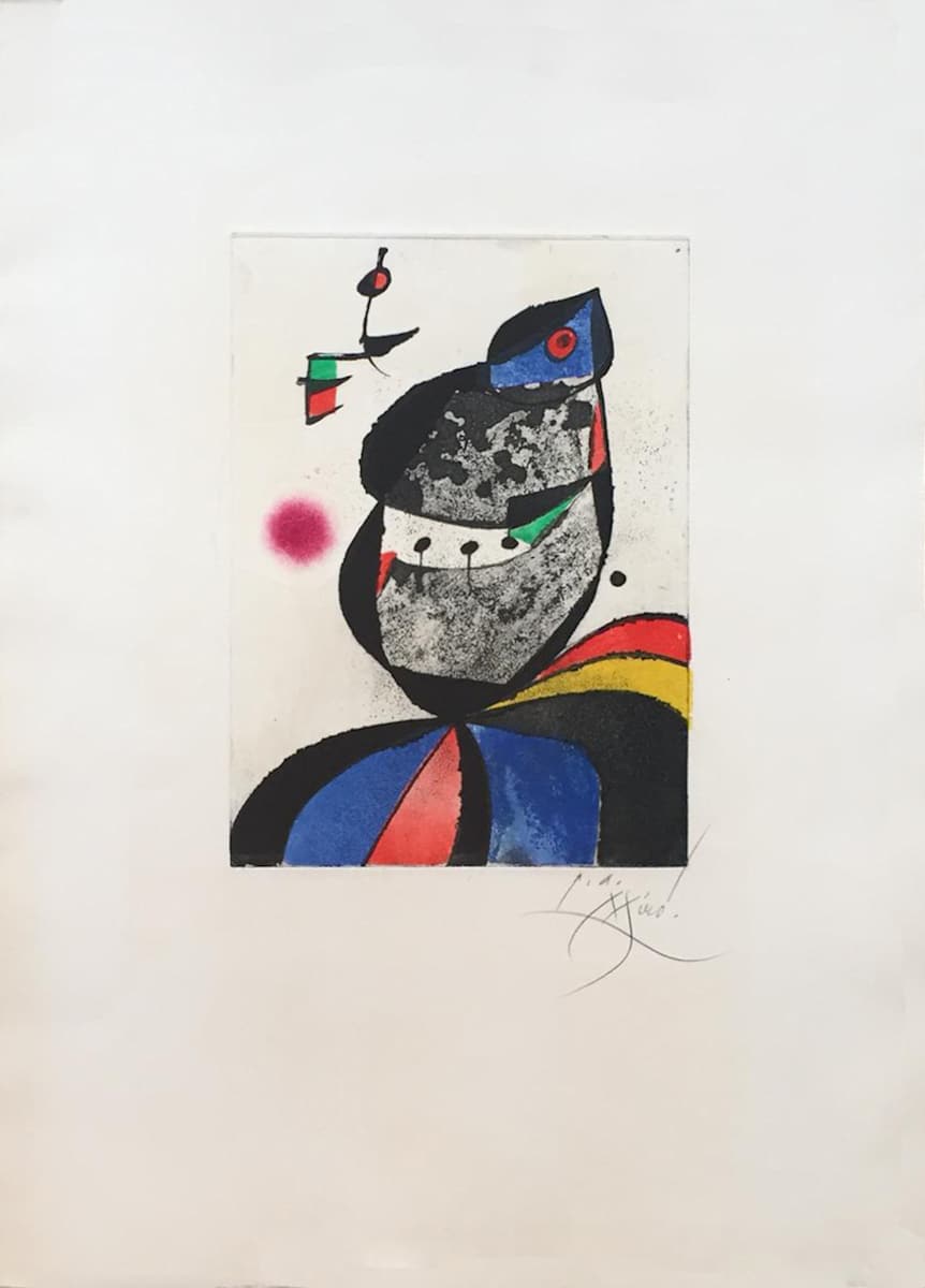 Gaudi VII by Joan Miró 