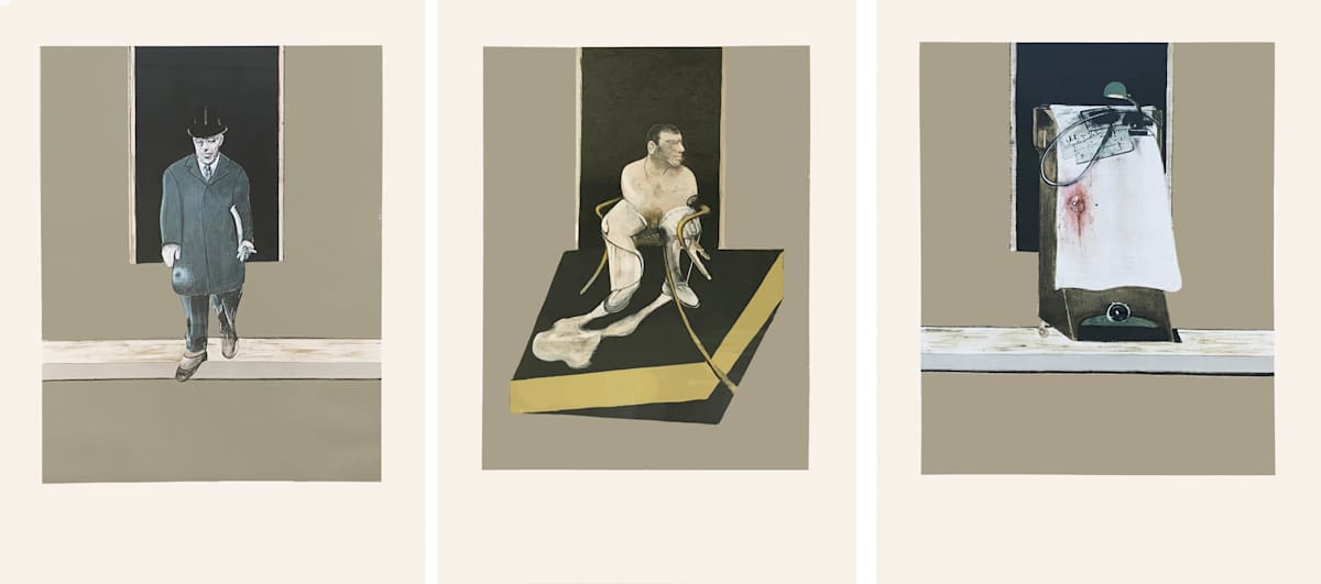 Triptych 1986-1987 by Francis Bacon 