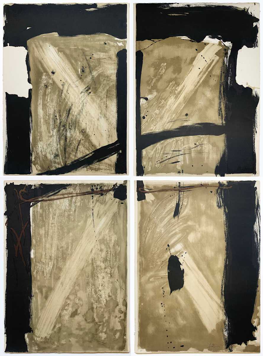 Sin Título (Galfetti 150) by Antoni Tàpies 
